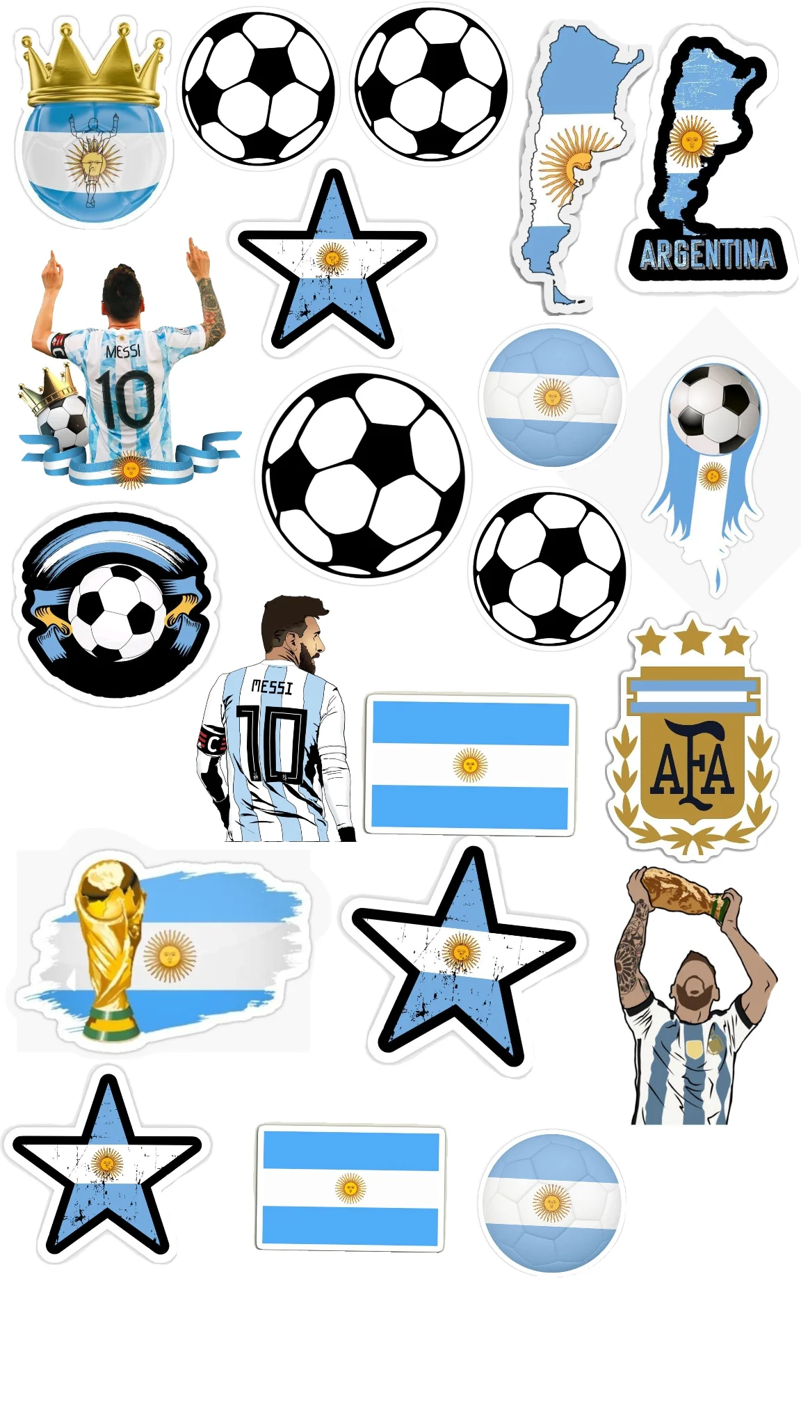 Messi wall sticker world cup