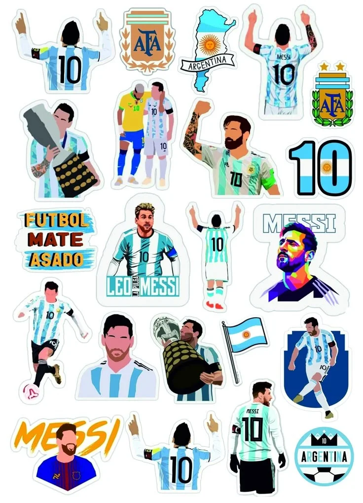 Messi wall sticker world cup