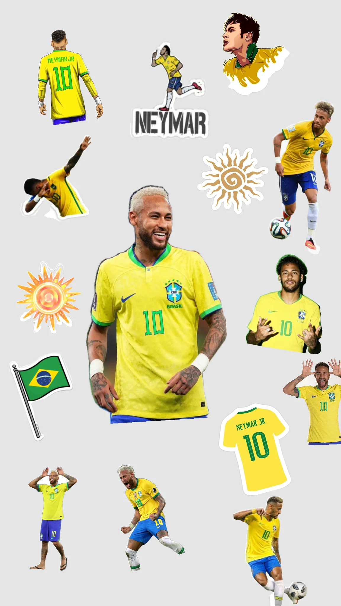 Neymar sticker world cup