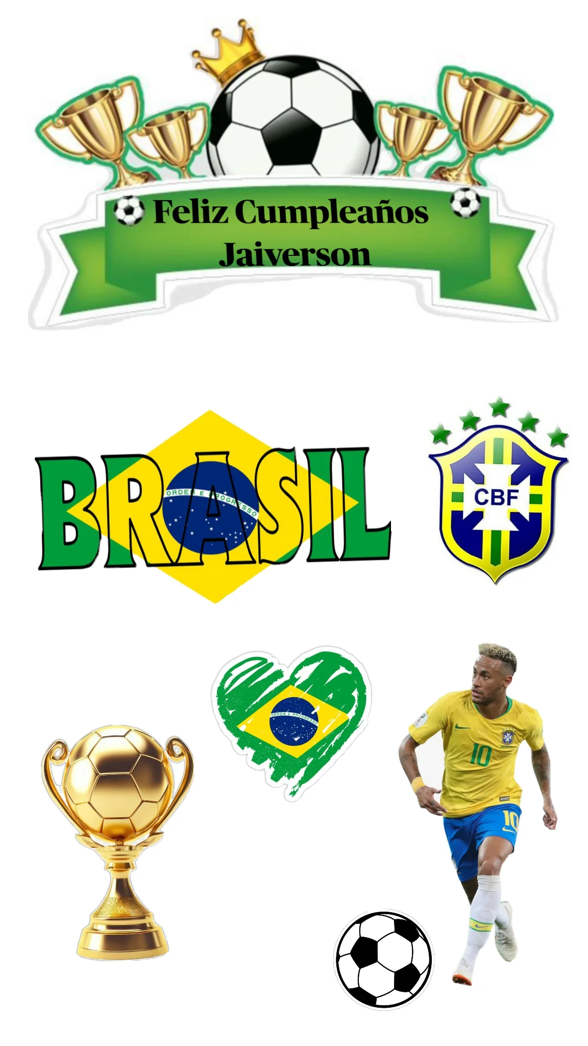 Neymar sticker world cup