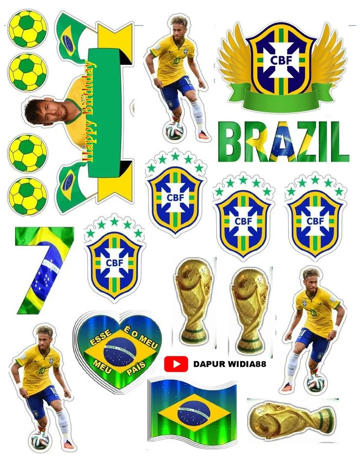 Neymar sticker world cup