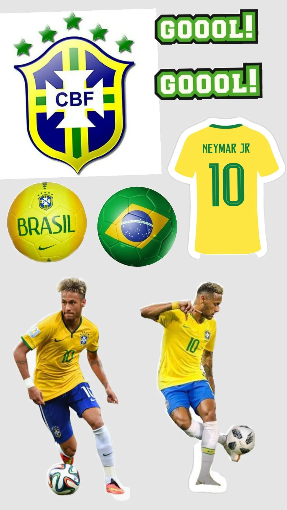 Neymar sticker world cup