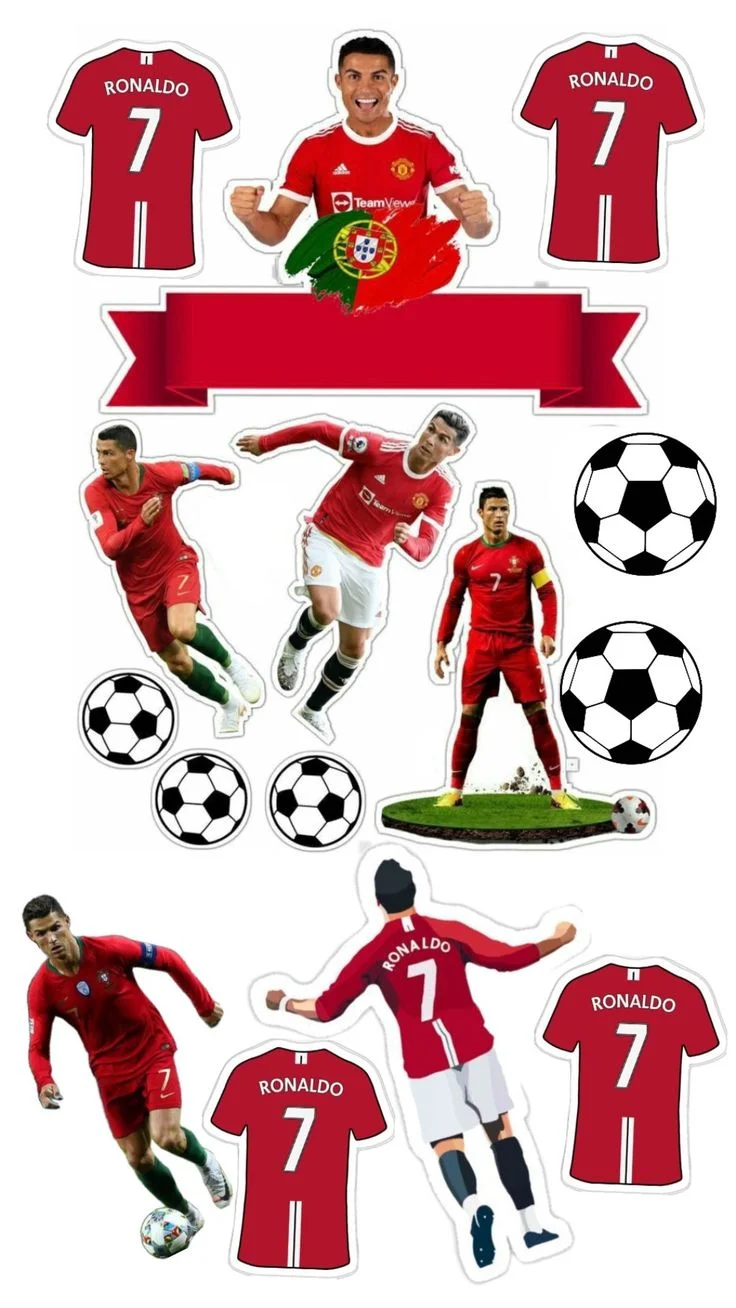 Ronaldo sticker world cup