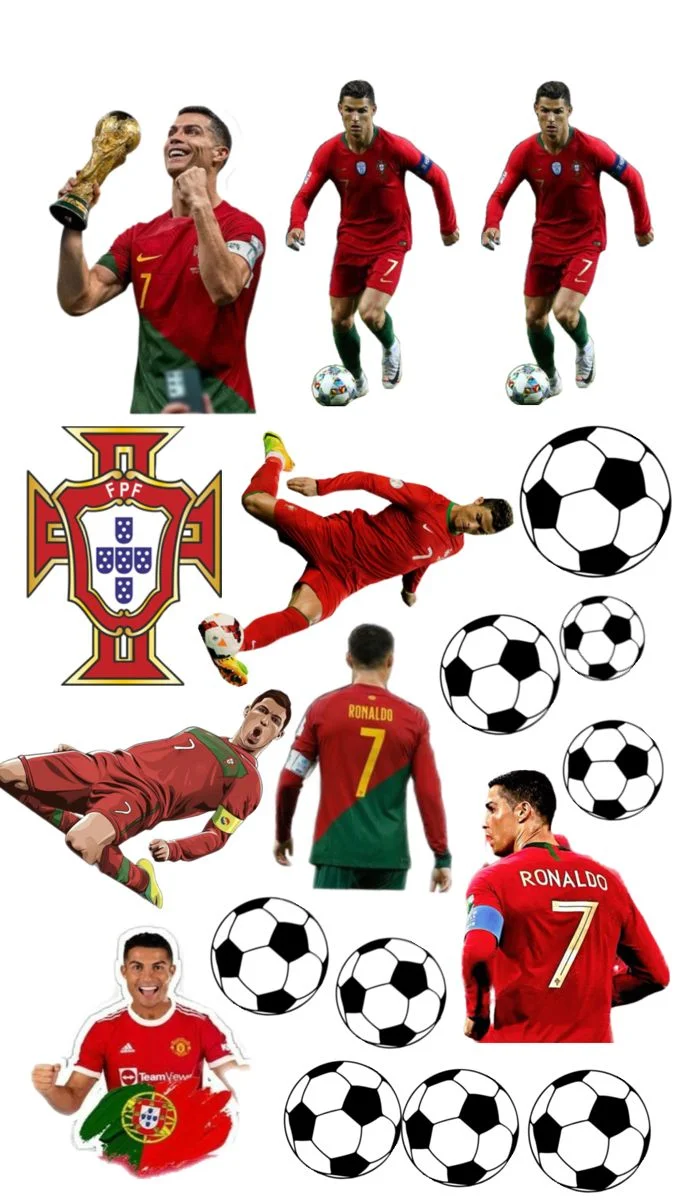 Ronaldo sticker world cup
