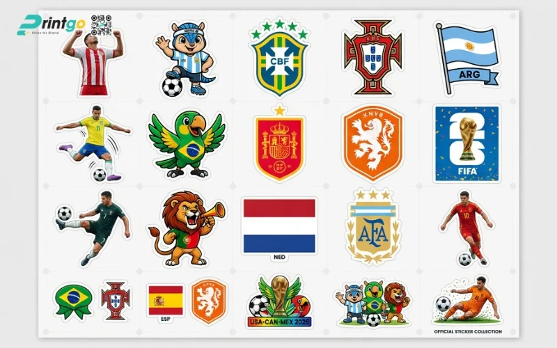 Một số cách tận dụng sticker World Cup 2026 để truyền thông thương hiệu