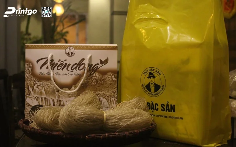 Những yếu tố quan trọng khi thiết kế bao bì miến Cao Bằng đặc sản OCOP