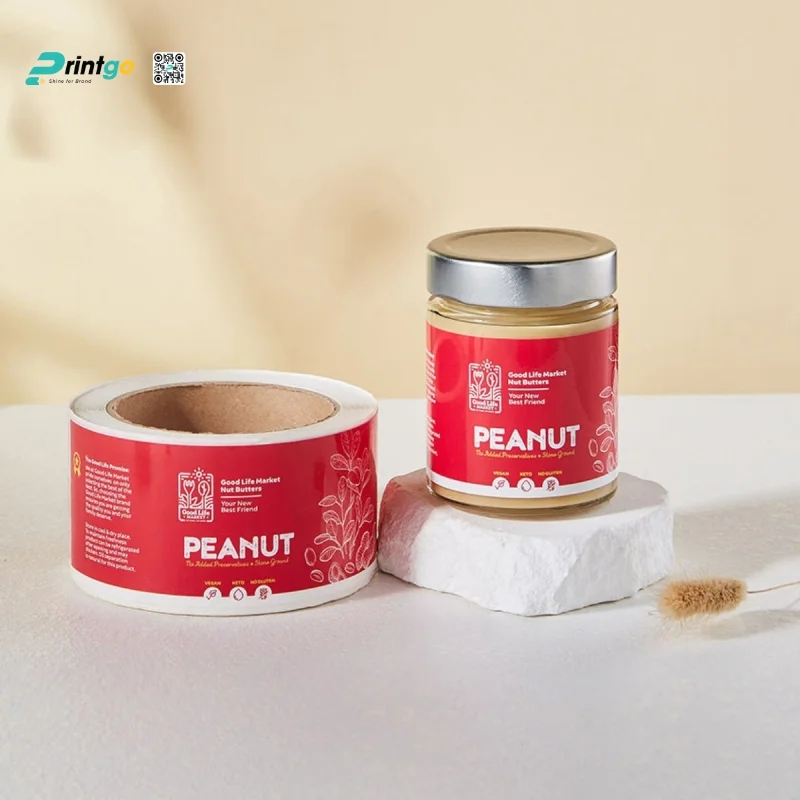 Mẫu tem nhãn decal cuộn ngành F&B 