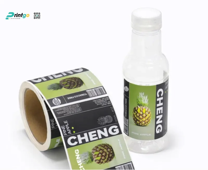 Mẫu tem cuộn ngành hàng F&B