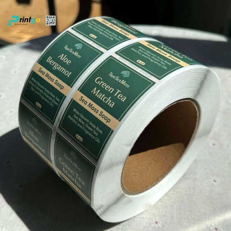 Mẫu tem nhãn dạng cuộn ngành thực phẩm - nước uống