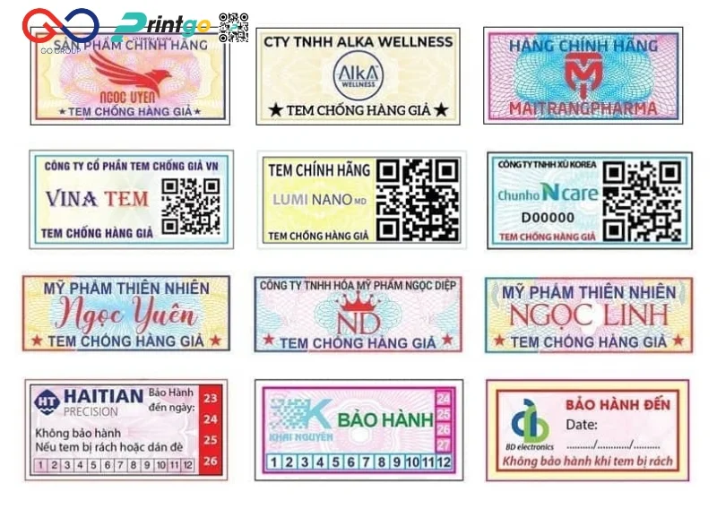 Tem decal vỡ số lượng lớn