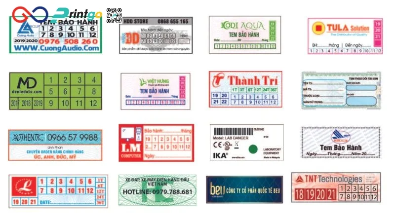 Tem decal vỡ chất lượng