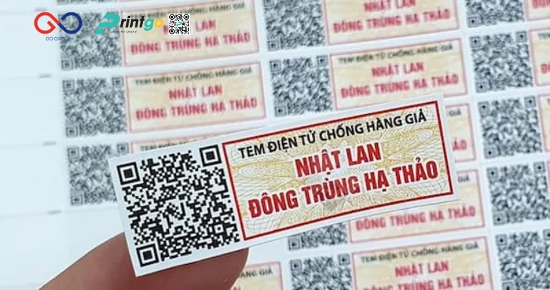 Tem decal vỡ in theo yêu cầu