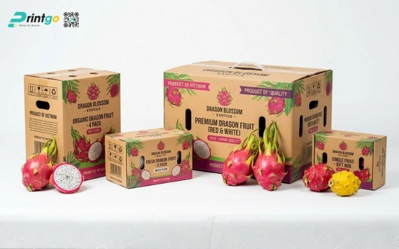 Chất liệu carton cần sử dụng làm thùng carton đựng thanh long