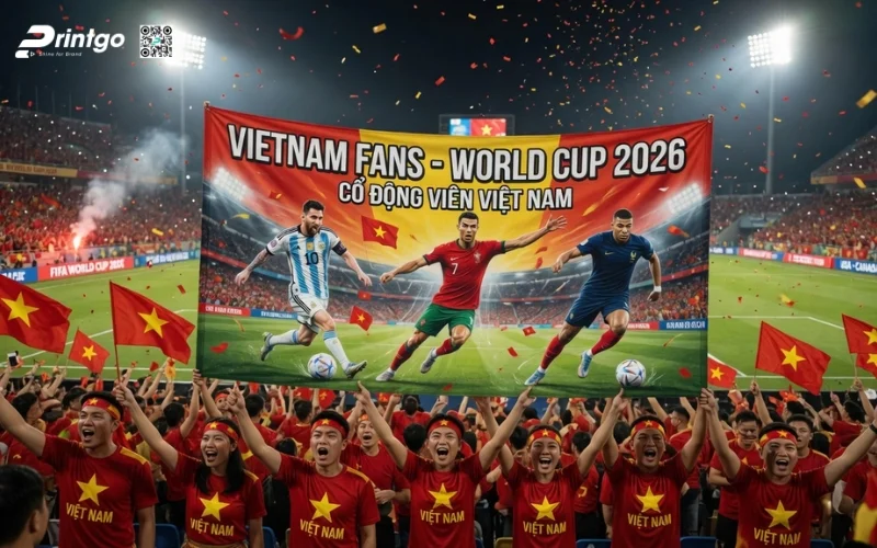Trọn bộ 999 mẫu băng rôn World Cup 2026 sắc nét, chất lượng 4K