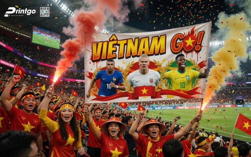 Trọn bộ 999 mẫu băng rôn World Cup 2026 sắc nét, chất lượng 4K