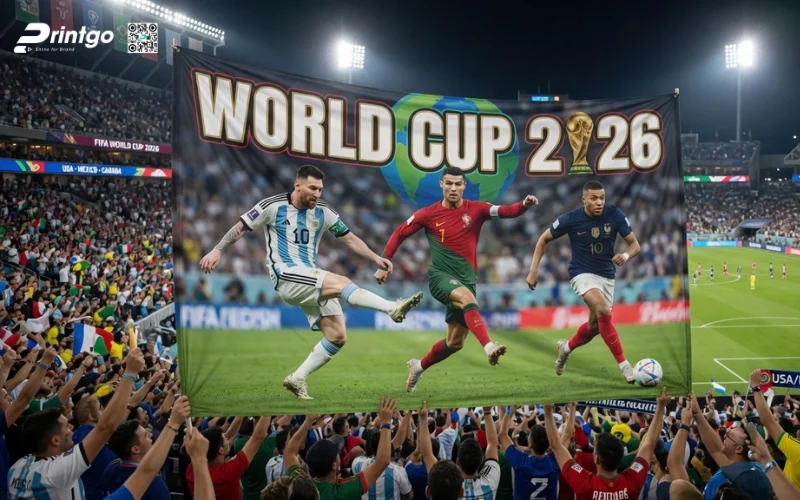 Trọn bộ 999 mẫu băng rôn World Cup 2026 sắc nét, chất lượng 4K