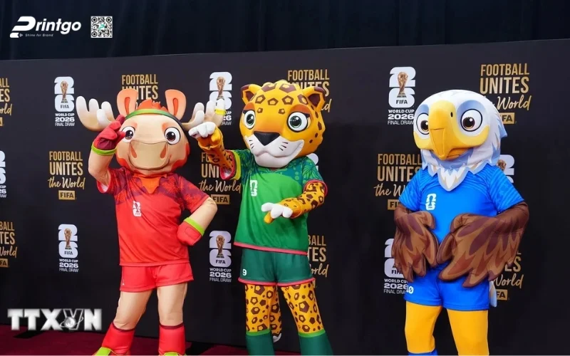 FIFA công bố 3 linh vật World Cup 2026 chính thức gây bão toàn cầu