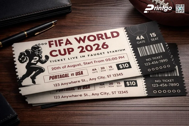  Mẫu voucher World Cup dạng in ấn (Offline) đặc biệt