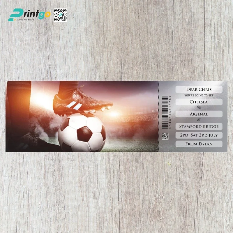  Mẫu voucher World Cup dạng in ấn (Offline) dành cho khách hàng