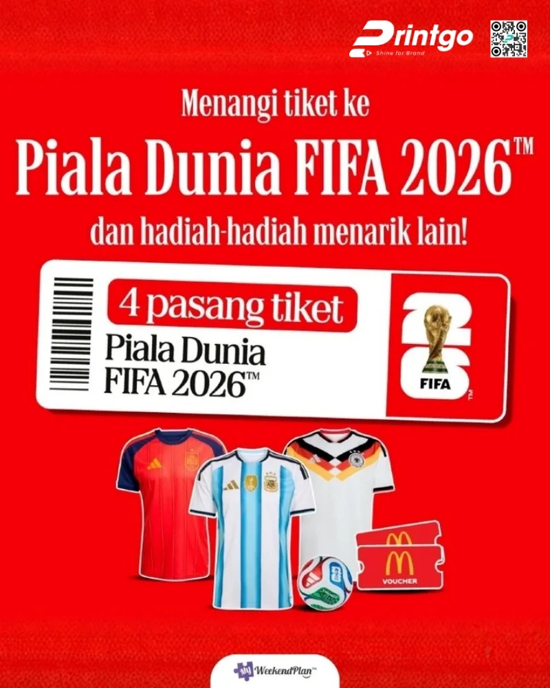 Mẫu voucher World Cup dạng online ưu đãi