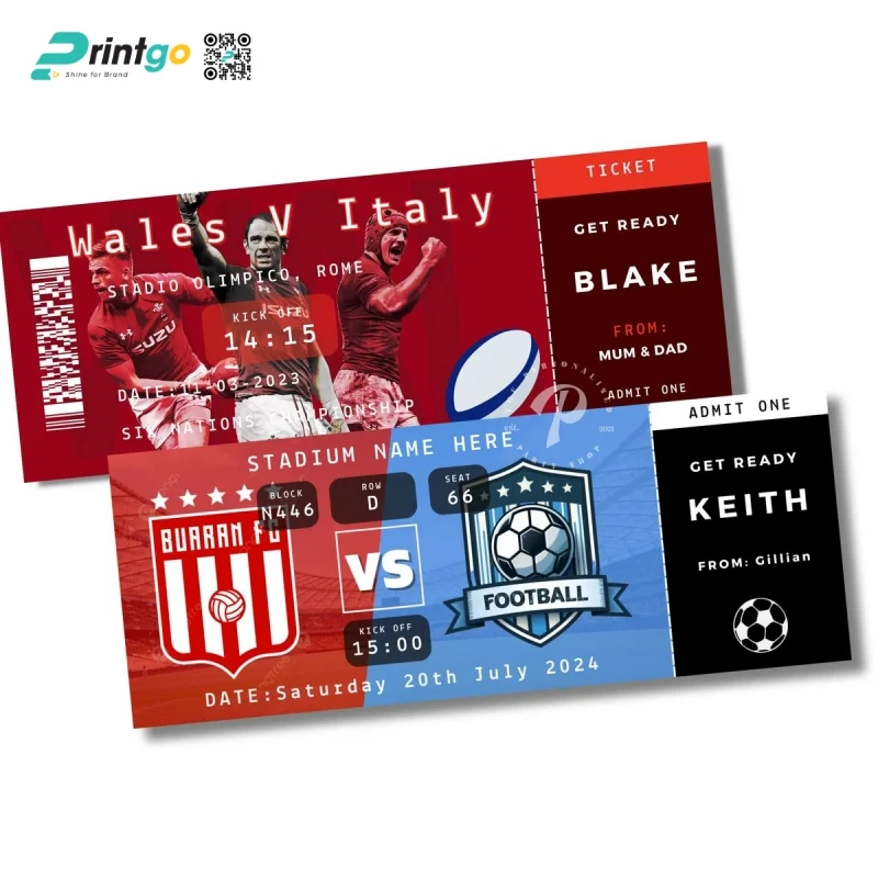  Mẫu voucher World Cup dạng in ấn (Offline) mới nhất