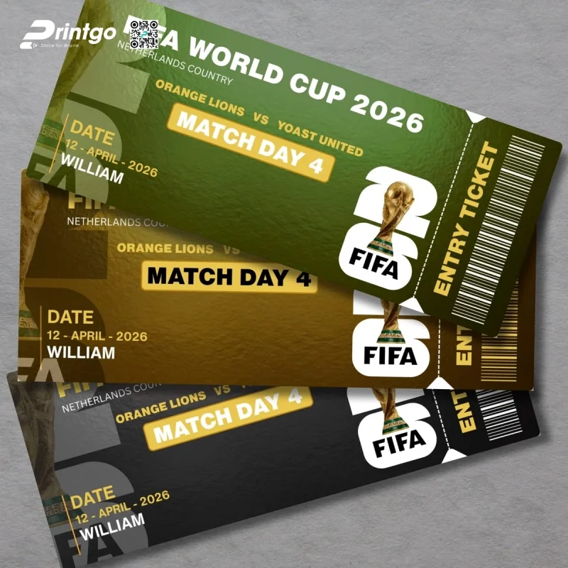  Mẫu voucher World Cup dạng in ấn (Offline) thu hút