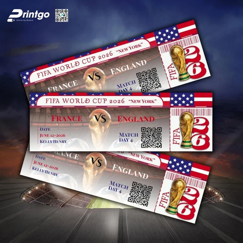  Mẫu voucher World Cup dạng in ấn (Offline) cao cấp