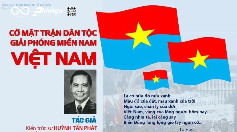 Tổng quan về lá cờ Mặt trận Dân tộc Giải phóng miền Nam Việt Nam