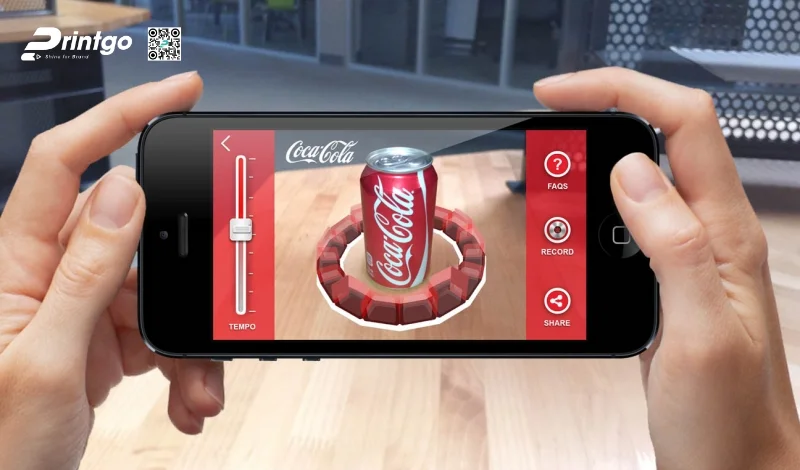 Thương hiệu nước ngọt Coca Cola ứng dụng AR vào bao bì