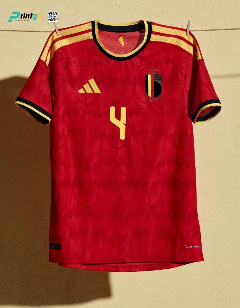 Bộ sưu tập các mẫu áo World Cup 2026: Belgium (Bỉ)
