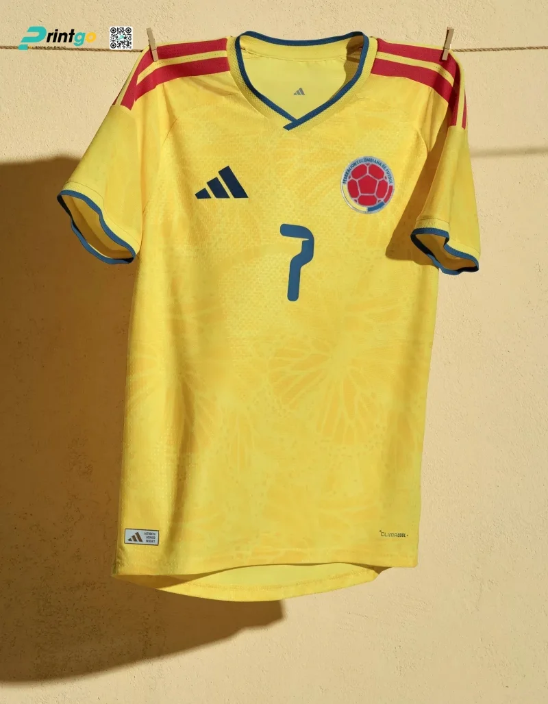 Bộ sưu tập các mẫu áo World Cup 2026: Colombia