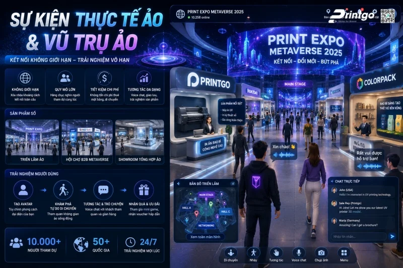 3D Virtual Event - XR Metaverse (Sự kiện thực tế ảo & Vũ trụ ảo)