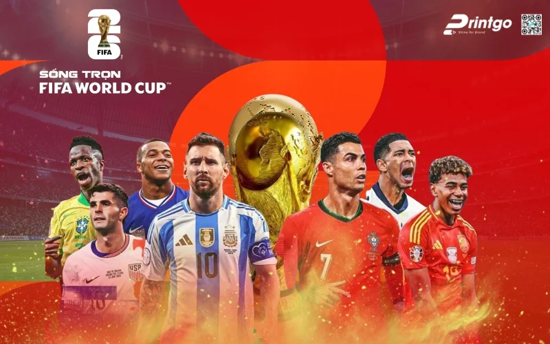 Chia sẻ hơn 1000+ mẫu backdrop World Cup 2026 checkin cho doanh nghiệp