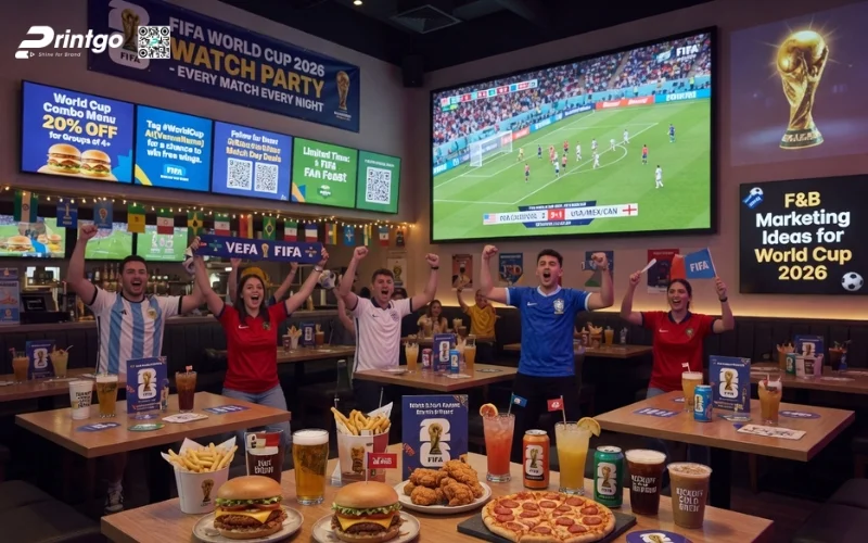 Chiến dịch marketing mùa World Cup 2026 ngành F&B giai đoạn trong mùa giải