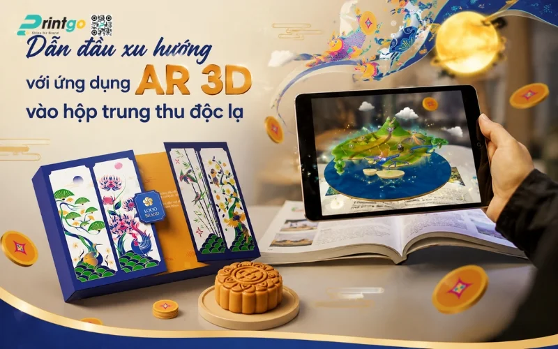Dẫn đầu xu hướng với ứng dụng AR 3D vào hộp trung thu độc lạ