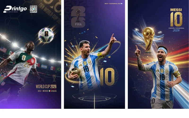 Bộ hình nền World Cup 2026 theo cầu thủ cho điện thoại