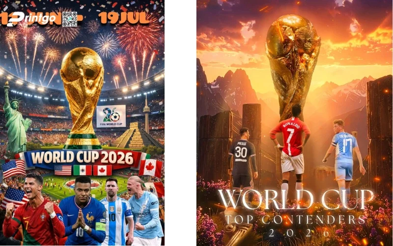 Bộ hình nền World Cup 2026 cho điện thoại (Full HD - 4K)