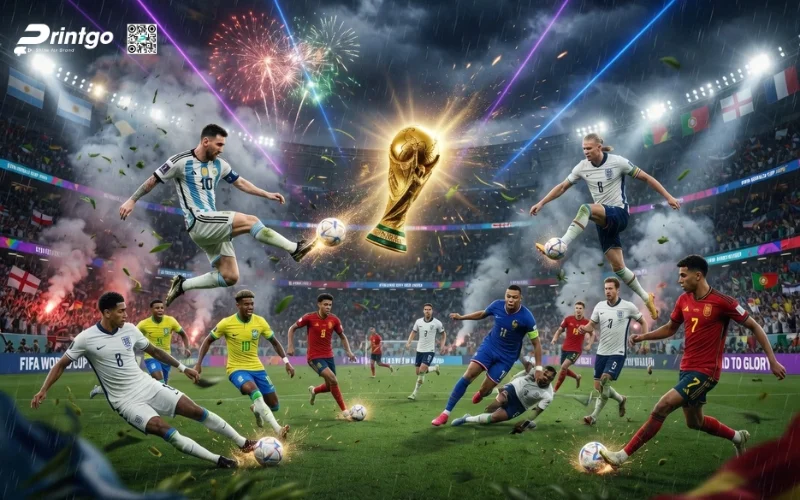 Bộ hình nền World Cup 2026 theo cầu thủ cho máy tính
