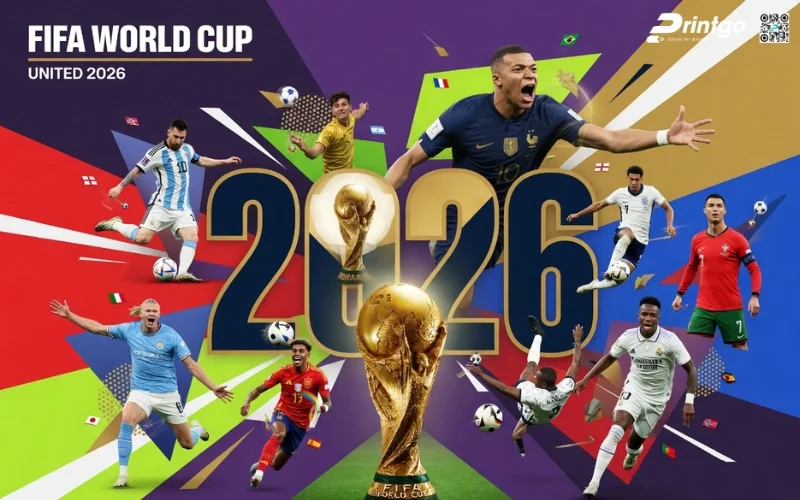 Bộ hình nền World Cup 2026 theo cầu thủ cho máy tính