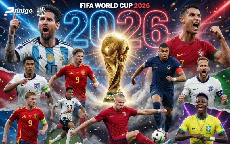 Bộ hình nền World Cup 2026 theo cầu thủ cho máy tính