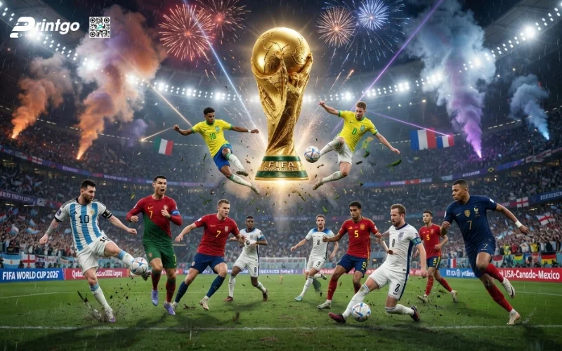 Bộ hình nền World Cup 2026 theo cầu thủ cho máy tính