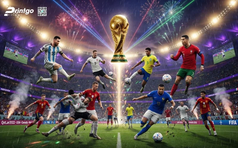 Bộ hình nền World Cup 2026 theo cầu thủ cho máy tính
