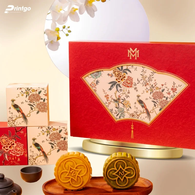 Hộp bánh trung thu giấy Carton lạnh bồi giấy Couche chuyên nghiệp