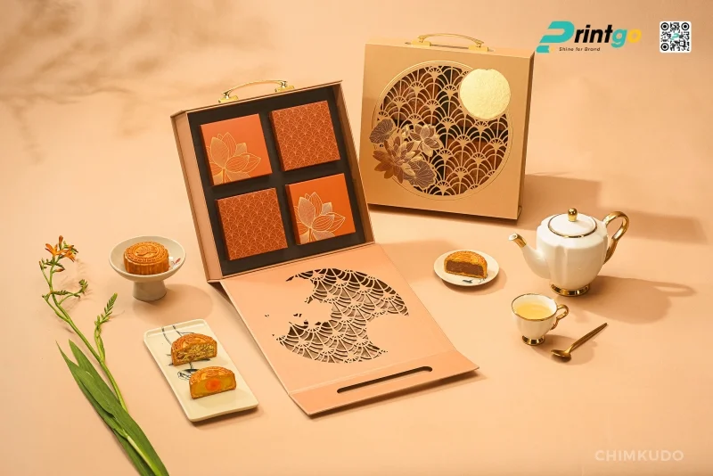 Mẫu hộp bánh trung thu thân thiện môi trường dành cho đối tác