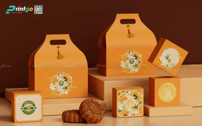 Hộp trung thu với đa dạng quy cách và chất liệu