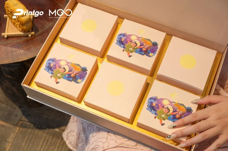Kỹ thuật gia công sau in hộp bánh trung thu Kỹ thuật gia công sau in hộp bánh trung thu