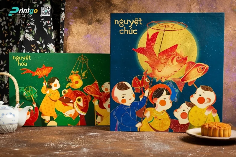 Chất liệu in hộp bánh trung thu phổ biến hiện nay Chất liệu in hộp bánh trung thu phổ biến hiện nay