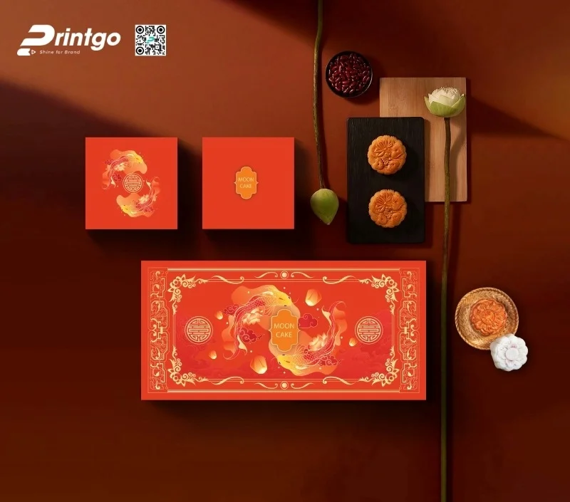 Kích thước hộp bánh trung thu 2 bánh đặc biệt