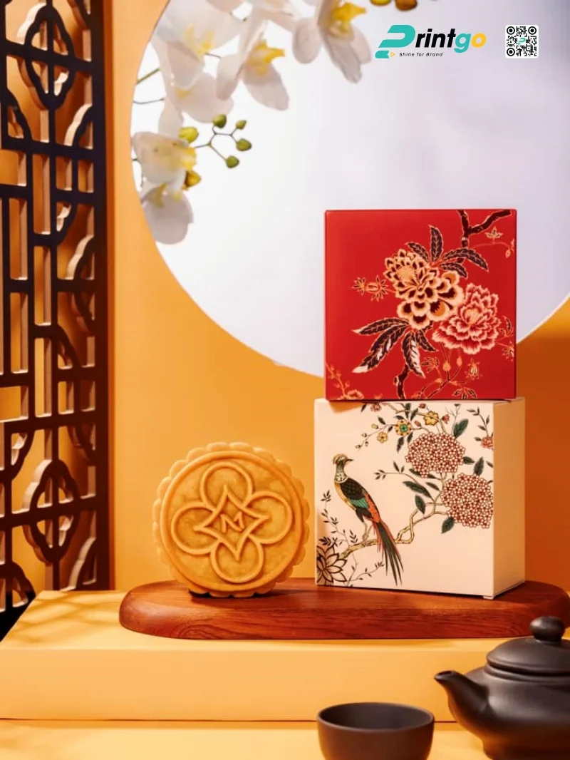 Kích thước hộp bánh trung thu 1 bánh chỉn chu