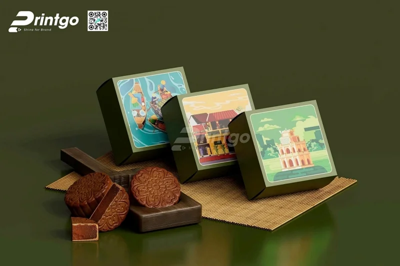 Kích thước hộp bánh trung thu 1 bánh chuẩn